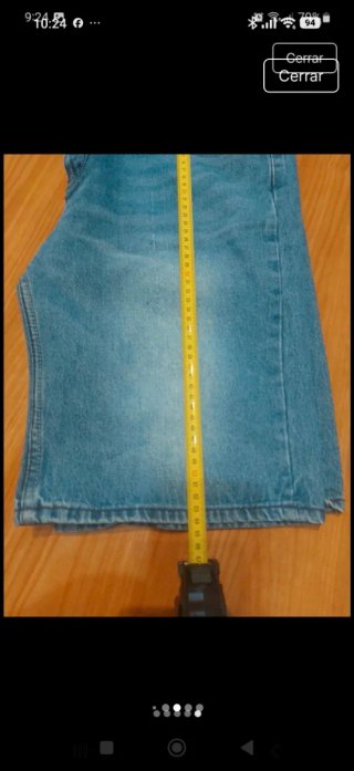 Bermudas tejano hombre
