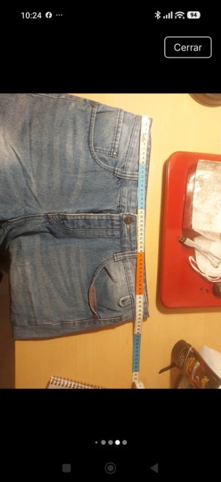Bermudas tejano hombre