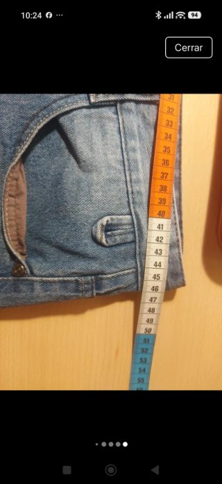 Bermudas tejano hombre