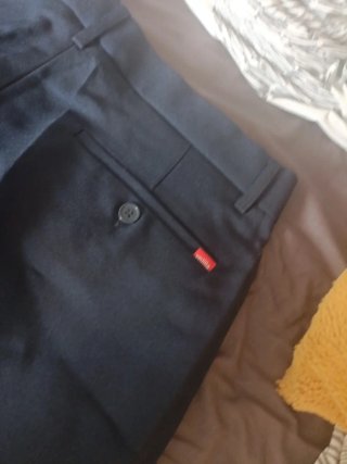 Par de pantalones de trabajo Velilla azul
