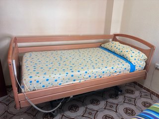 Cama articulada. Buen estado.  Con motor y colchon