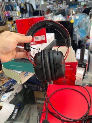 HyperX Cloud II Cascos Gaming Negro/Rojo
