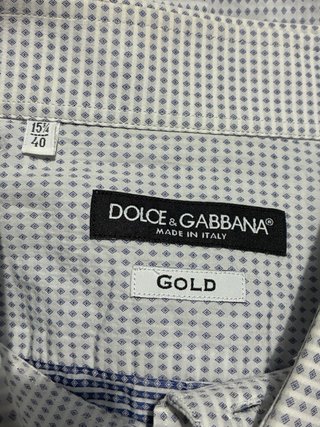 Camicia Dolce & Gabbana Gold