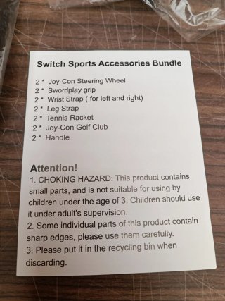 Pack 14 Accesorios Nintendo Switch Sports Keten