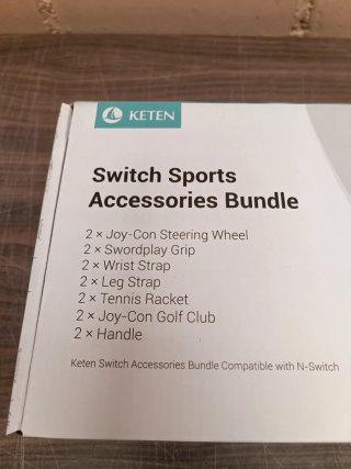 Pack 14 Accesorios Nintendo Switch Sports Keten