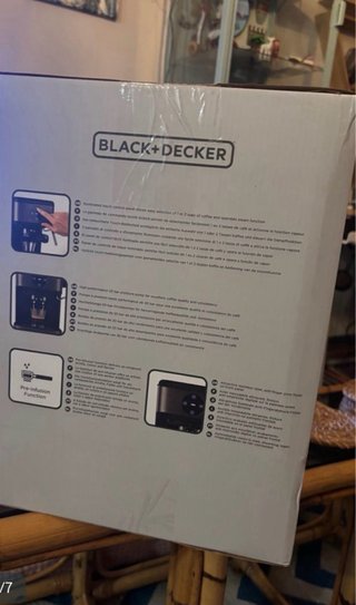 Cafetera Espresso Black+Decker 20bar A estrenar