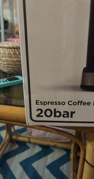 Cafetera Espresso Black+Decker 20bar A estrenar