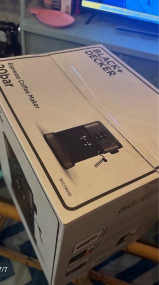 Cafetera Espresso Black+Decker 20bar A estrenar
