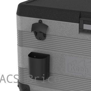 Nevera KeepCold con mesa - 73x44x90 cm - 70 L - Gris