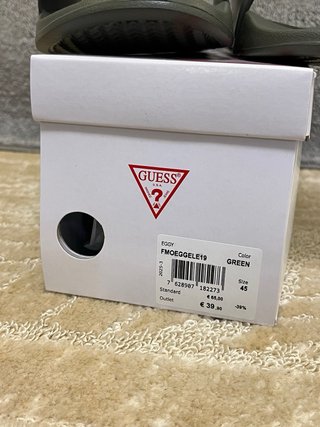 Ciabatte Guess Verde Oliva Tg 45