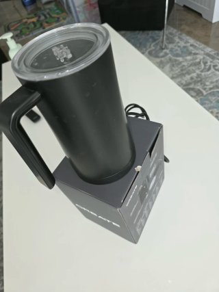 CREATE Espumador y Calentador Leche Negro. NUEVO