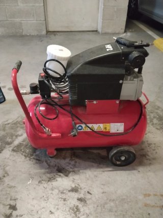 Compresor Stratos 2 hp 50 L Fiaca