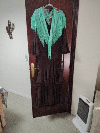 Traje Flamenca Gitana Talla XL XXL