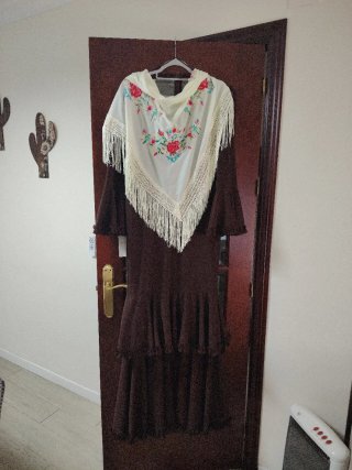 Traje Flamenca Gitana Talla XL XXL