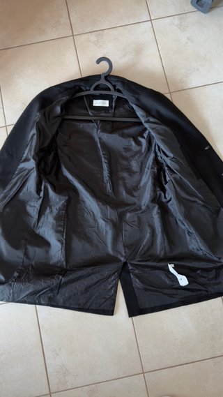 Cappotto Elegante Pier One Nero Taglia M