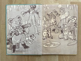 Libro infantil "El Circo del Osito Teddy" 1951