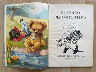 Libro infantil "El Circo del Osito Teddy" 1951