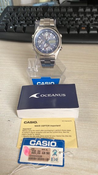 CASIO OCW-520 OCEANUS Orologio fondo di negozio.