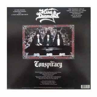 KING DIAMOND - Conspiracy LP, Vinilo Negro