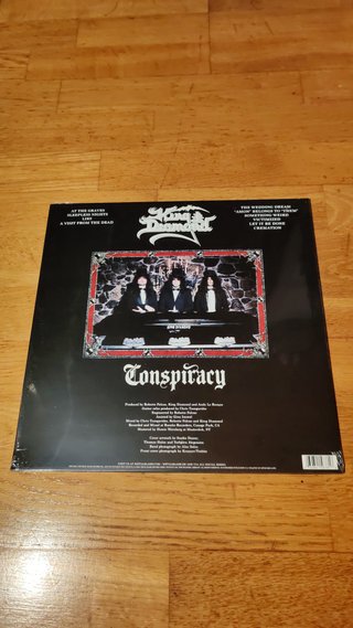 KING DIAMOND - Conspiracy LP, Vinilo Negro