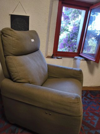 Sillón reclinable eléctrico