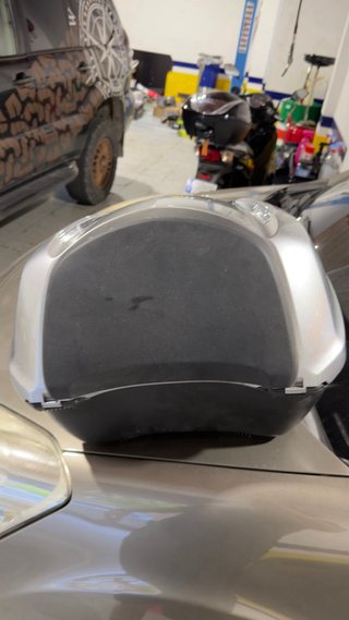 Maleta Moto Honda SH Plata
