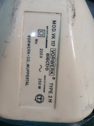 Aspirapolvere Vorwerk VK 117