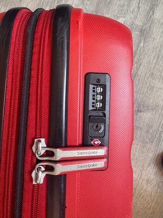 Maleta de cabina Samsonite roja
