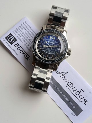 Vostok Amfibia 24h 13027A 2431 automatico