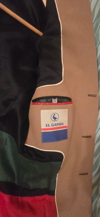 Abrigo El Ganso Camel Talla 44  NO NEGOCIABLE