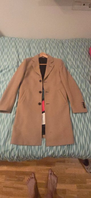 Abrigo El Ganso Camel Talla 44  NO NEGOCIABLE
