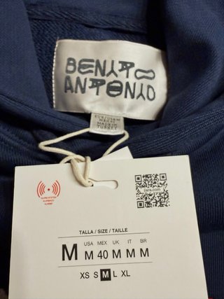 Sudadera Nuevayol Benito Antonio x Zara