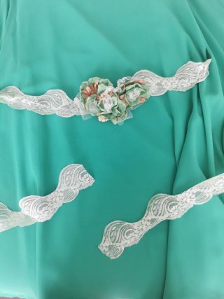 Vestido premamá o mujeres rellenas talla única.