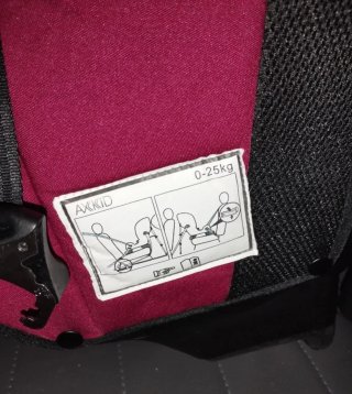 Silla coche contramarcha AXKID Minikid Grupo 1-2