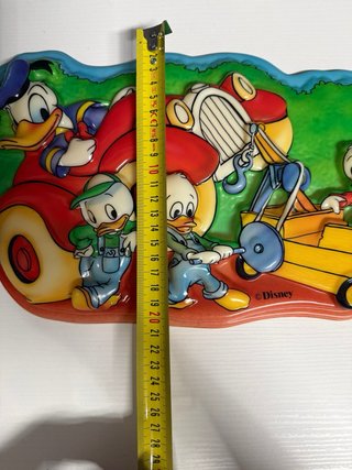 Lampada da parete Disney vintage