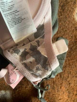 Sujetadores Push Up H&M Verde y Rosa