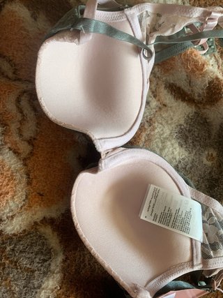 Sujetadores Push Up H&M Verde y Rosa