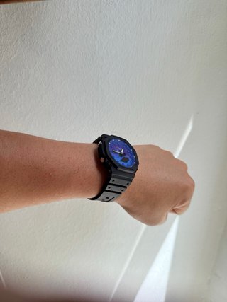 Reloj G-Shock Negro y Azul