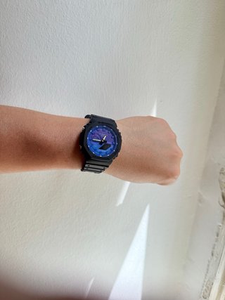 Reloj G-Shock Negro y Azul