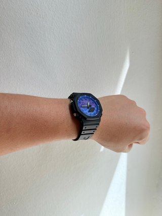 Reloj G-Shock Negro y Azul