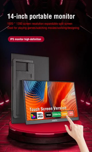 Monitor Portátil ANMTE 14