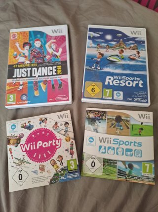 Juegos Wii: Wii Sports Resort y Just Dance 2014