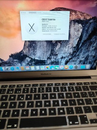MacBook Air 13 Plata 2015