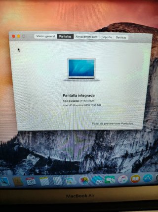 MacBook Air 13 Plata 2015