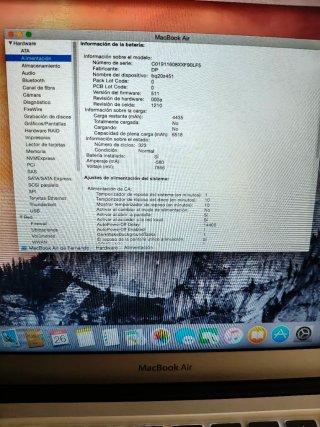 MacBook Air 13 Plata 2015