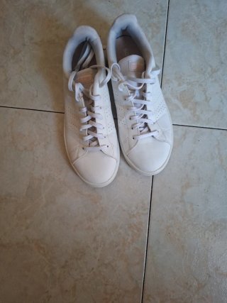 Deportivas Adidas Blancas y Rosas