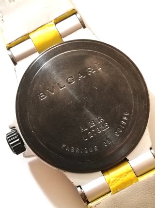 Reloj Bvlgari Diamantes Amarillo