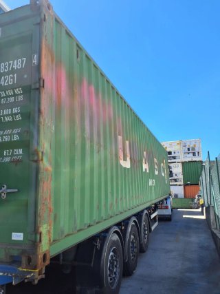 SOLO 20 UNIDADES - Contenedor Marítimo 40DV Usado