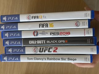 PS4 Juegos: FIFA, UFC, PES, Call of Duty