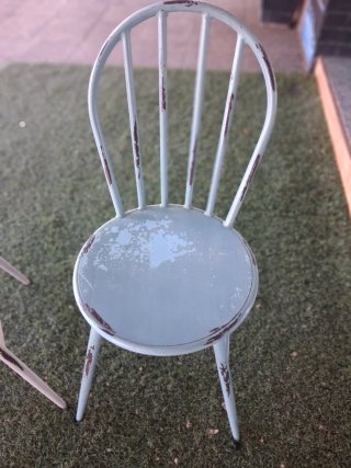 Silla de Hierro Estilo Vintage